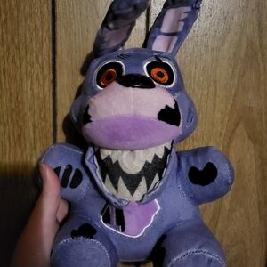 Fnaf Bonnie Bunny Purple Plush Toy Flawed